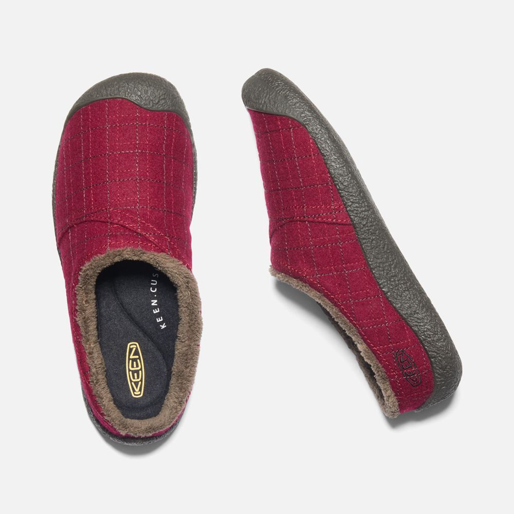 Chaussons Keen Femme Rouge | Howser Wrap Slide | BZDPR-1372